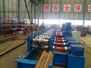 GearBox transmission M/W profile forming machine  for the guardrail with automatic punching and cutting system