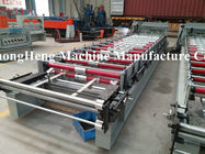 16 Stations Glazed Tile Roll Forming Machine For 0.2mm Aluminum Zinc Material