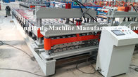 16 Stations Glazed Tile Roll Forming Machine For 0.2mm Aluminum Zinc Material