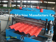 High Precision Glaze Tile Roll Forming Machine 1250mm With 14 stations rollers