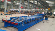 Zinc / Aluminum Forming Machine 15 m / min Speed Roof Sheet Bending Machine