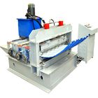 Double - Deck Hydraulic Curving Crimping Equipment For Metal PPGI Roof Panel 1mm