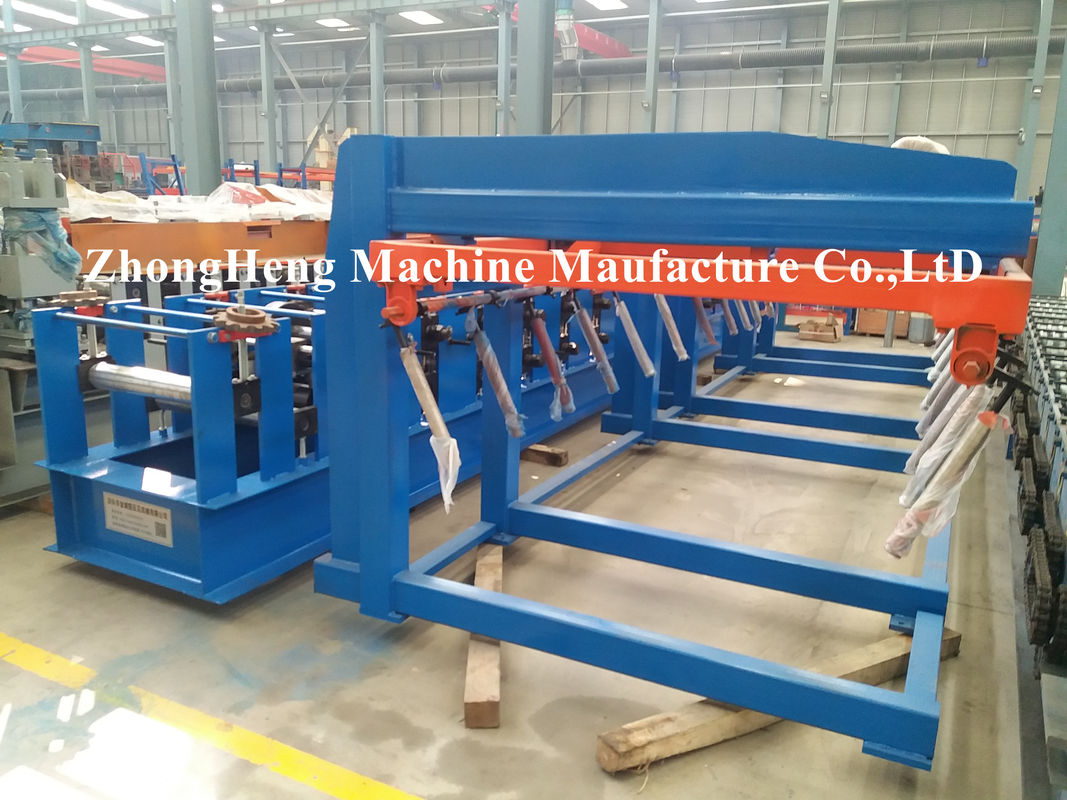Metal Roof Panel Machine Automatic Stacking System 8 Meters 12 - 15 m / min