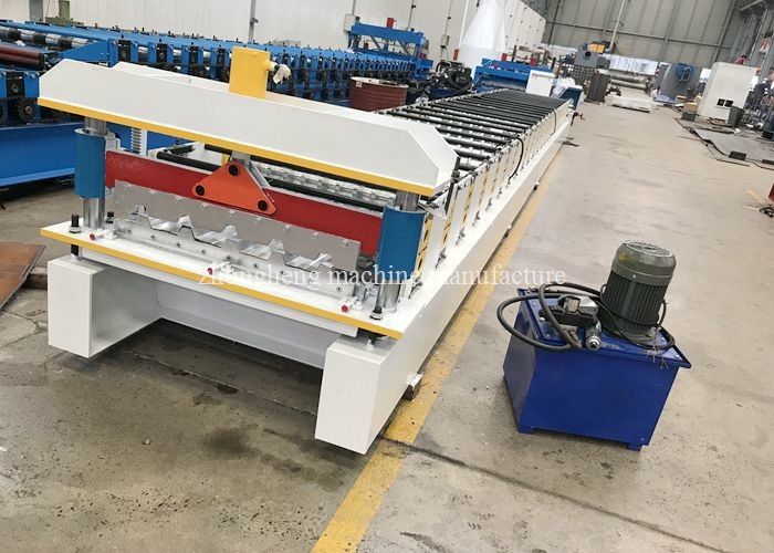 High Capacity Sheet Metal Roll Forming Machine / Roofing Sheet Making Machine