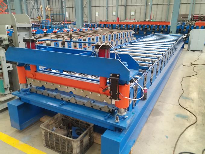 Roofing Sheet Making Machine Color Coated Corrugated Roof Roll Forming Machine