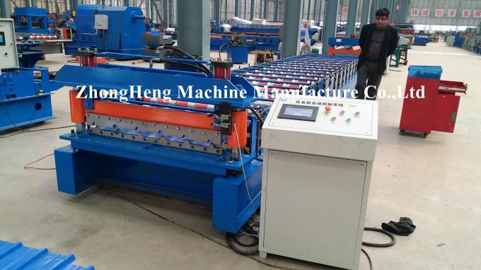 IDT Rolling PANELS Roofing Sheet Roll Forming Machine 7.5kw Hydraulic Control