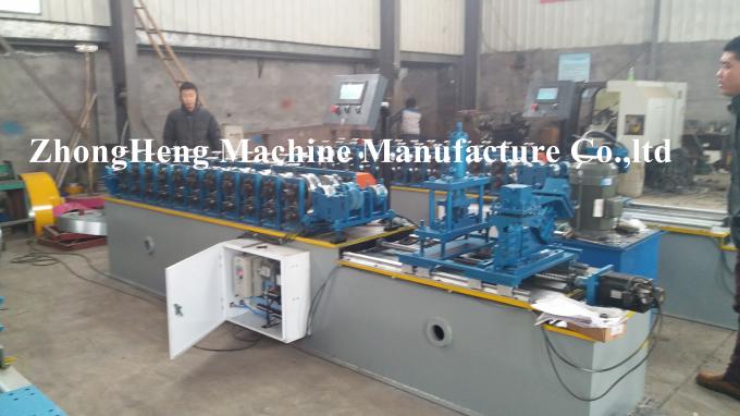 C And U Profile Stud And Track Roll Forming Machine Punching Devices