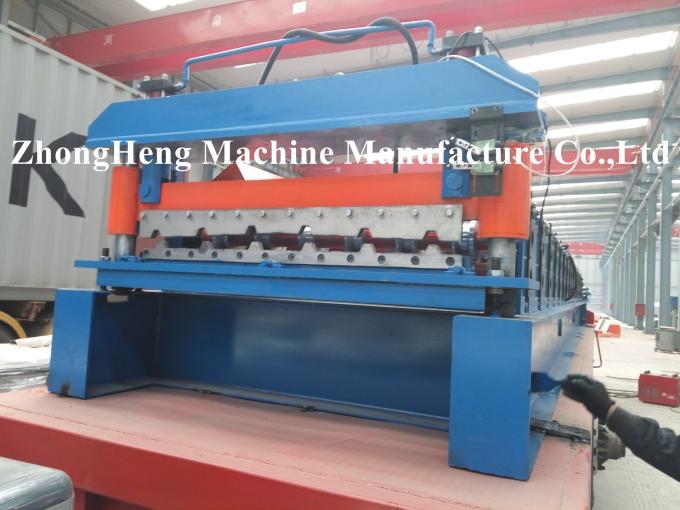 Galvanized Panel Roofing Sheet Forming Machine with 80 mm diameters shaft