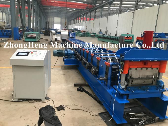 11kw Stand Seaming Roofing Roll Forming Machine With Electric Seaming Machine For 1mm Thickness Cold Steel