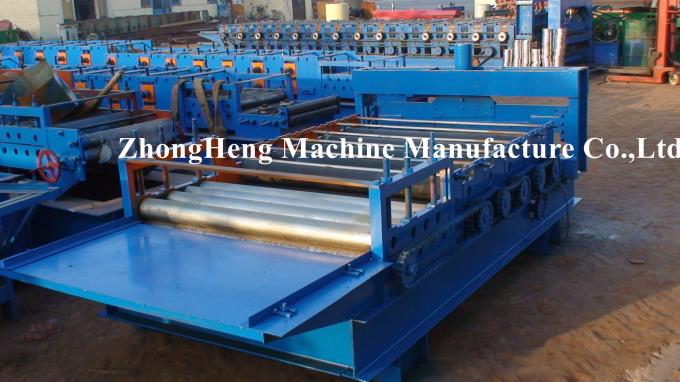 Metal Sheet Straightening Machinery / Metal Sheets Plate Leveling Machine With Cutting Device