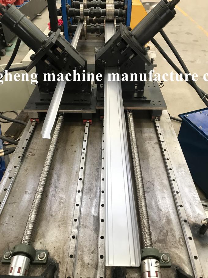 Double Section Stud And Track Roll Forming Machine With Packing Machine For Two Sections
