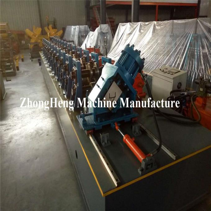 3mm Thickness C Section Cold Roll Forming Equipment With Gearbox Drving
