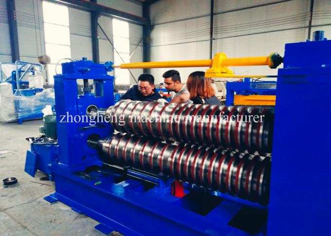 220KW Hydraulic Cutting Steel Slitting Line , 600-1300mm Coil Width