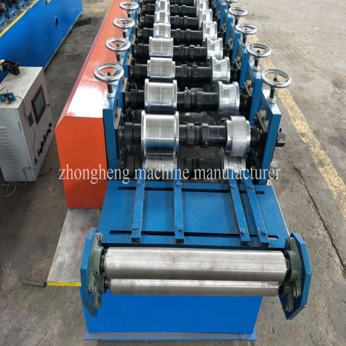 Metal Drywall Stud And Track Roll Forming Machine With Track Cutting Delta PLC