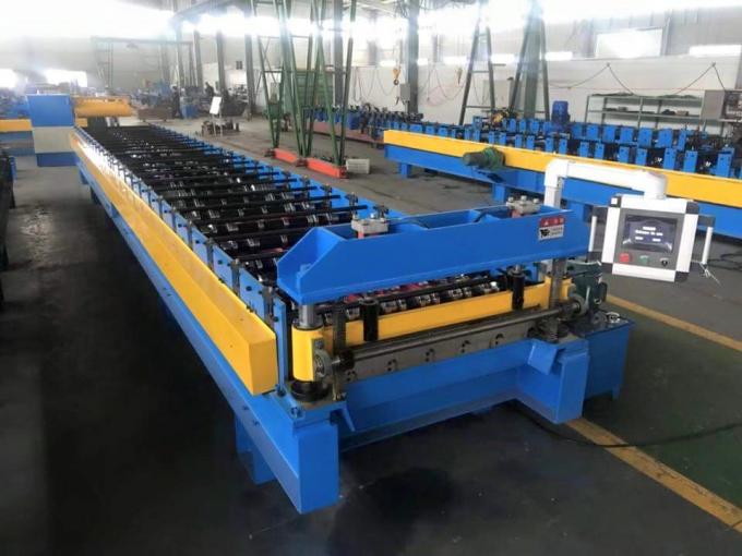 Trapezoidal Sheet Cold Roll Forming Machine PPGI Metal Roof Forming Machine