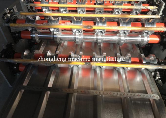 Double Layer Corrugated Sheet Roll Forming Machine With Hydraulic Station