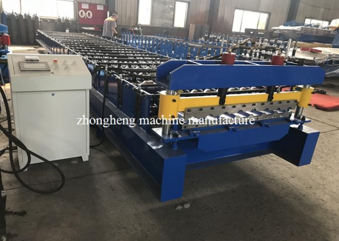 High Speed Metal IBR Roofing Panel Roll Forming Machine With Servo Motor Control