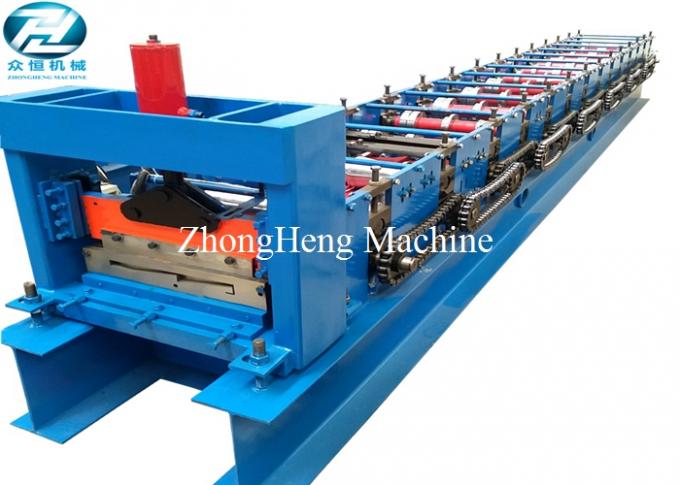 Metal Side Wall Panel Glazed Tile Roll Forming Machine , Roll Former Machine