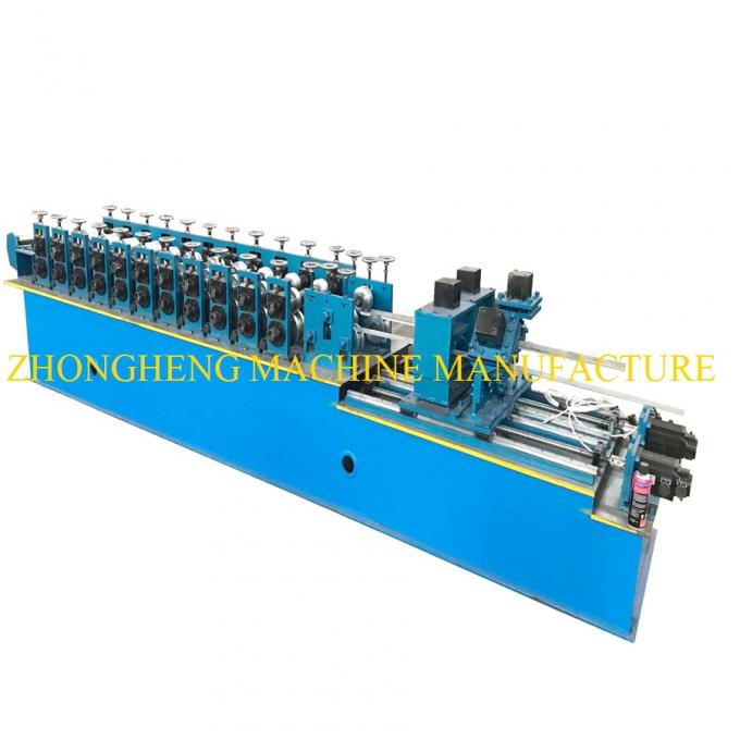 U Channel Stud And Track Roll Forming Machine With Manual Decoiler / Runout Table