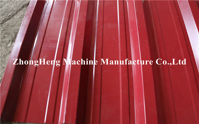 Trapezoidal Metal Roof Panel Roll Forming Machine 5.5KW 8m/min