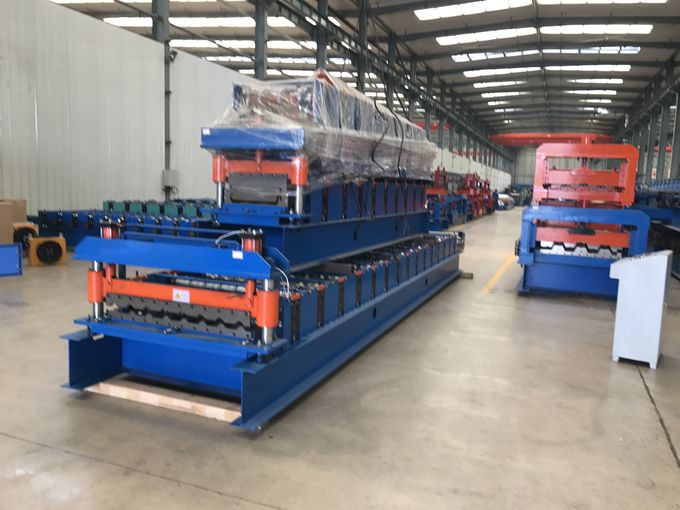 Hydraulic Decoiler Standing Seam Roofing Sheet Roll Forming Machine