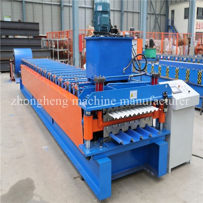 Double Layer Roofing Sheet Roll Forming Machine For Two Ibr / Corrugated Sheets