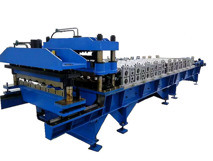 V1100 Cold Roll Roof Tile Roll Forming Machine 3d Cutting 1 Year Warranty