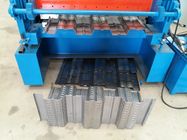 Double 1.5  Inch Chains Steel Metal Decking Tile Sheet Roll Forming Making Machine