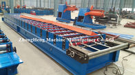 Trapezoidal Z Purlin / Roofing Sheet Roll Forming Machine 4kw Automatic Cutter