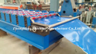 Iron Rolling Mill Roofing Sheet Roll Forming Machine 7.5kw Hydraulic Control