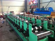 8 - 10 m / min Square Downspout Roll Forming Machine Fly Saw Cutting Type