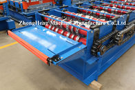 Galvanized Corrugated Roofing Sheet Roll Forming Machine Trapezoidal For R Panel