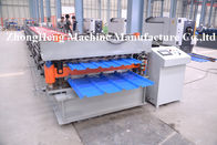 Double Deck Roofing Sheet Roll Forming Machine G300 With Double Chains Drive