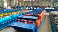 Trapezoidal Wall Panel / Roof Tile Roll Forming Machine For Construction Material