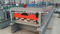 Metal Trapezoidal Sheet Floor Deck Roll Forming Machine With 28 Roller Stations