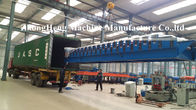 Corrugated and Box Type Roofing Sheet Roll Forming Machine with 75 mm solid shaft