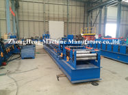 Metal Structure C Channel Roll Forming Machine For Shaft Bearing Steel 24 m / min