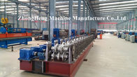 Automatic Highway Guardrail Roll Forming Machine For 475 mm Coil PLC control