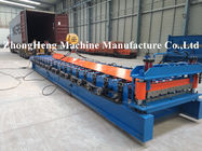 Long Span Aluminum Roof Sheet Roll Forming Machine For 0.2mm Thickness Roof Panel