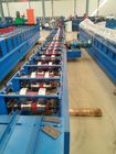 0.42mm Thickness Gutter Cold Roll Forming Machine With 5.5kw Power Full Automatic