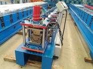 0.42mm Thickness Gutter Cold Roll Forming Machine With 5.5kw Power Full Automatic