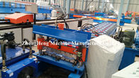 6 Corrugated Roofing Sheet Roll Forming Machine With Plc Control System