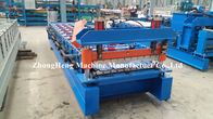 High Speed Roofing sheet roll forming machine with 18 forming stations and plc control system