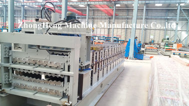 PPGI / GI Roofing Sheet Roll Forming Machine for 0.3mm thickness steel