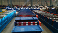 Double - deck Roofing Sheet Metal Roll Forming Machines with PPGI Material 1000mm-1250mm