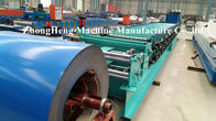 Double - deck Roofing Sheet Metal Roll Forming Machines with PPGI Material 1000mm-1250mm