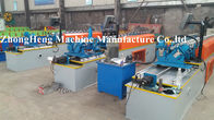 Gear Transmit Metal Roll Forming Machine For 0.4mm Thickness Angle Profile With Rib