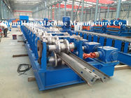 Guard Rail Rollforming Machine Cold Roll Forming Equipment With Hydraulic Punching