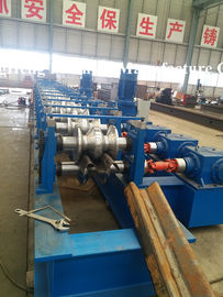 Expressway / Highway Guardrail Forming Machine Hydraulic Pre - Punching 350kpa