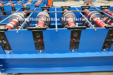 Zinc / Aluminum Forming Machine 15 m / min Speed Roof Sheet Bending Machine